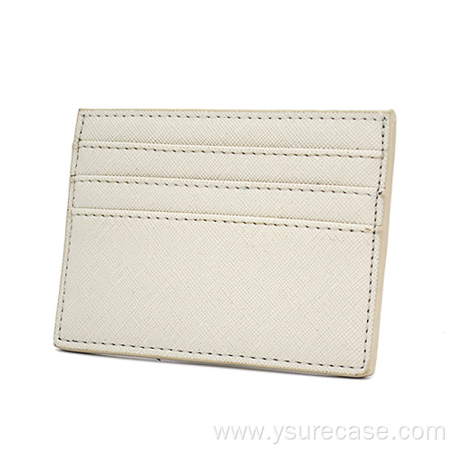 Ysure embossed leather credit card holder unisex